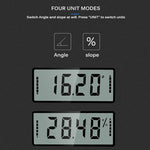 Mini Multi-Winkel Flip Starker Magnetischer Adsorptions-Winkelmesser Digitaler Neigungsmesser, Adsorptions-Winkelmesser