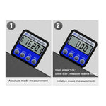 Mini Multi-Winkel Flip Starker Magnetischer Adsorptions-Winkelmesser Digitaler Neigungsmesser, Adsorptions-Winkelmesser
