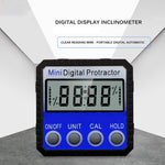 Mini Multi-Winkel Flip Starker Magnetischer Adsorptions-Winkelmesser Digitaler Neigungsmesser, Adsorptions-Winkelmesser