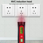 WINTACT WT3010 LED Wechselspannungsprüfer Berührungsloser Detektor Stift 12-1000V Wechselspannungsdetektor, WINTACT WT3010