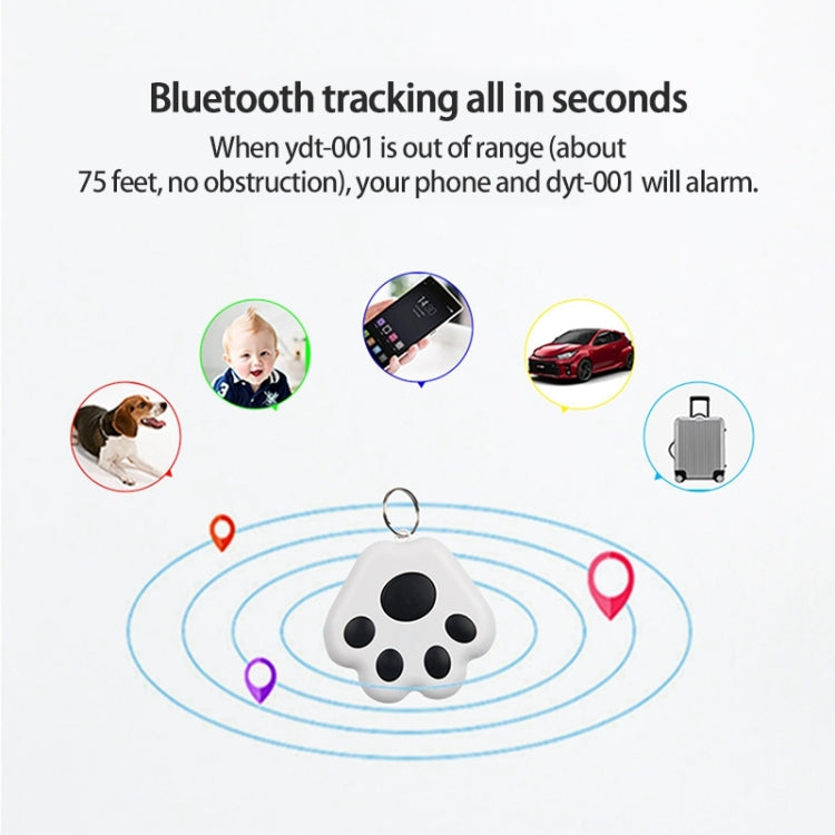 HYC09 Mini Pet Smart Wear GPS Haustier Bluetooth-Locator-Tracker