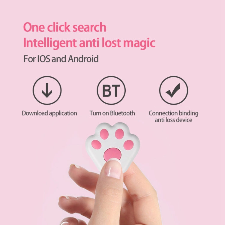 HYC09 Mini Pet Smart Wear GPS Haustier Bluetooth-Locator-Tracker
