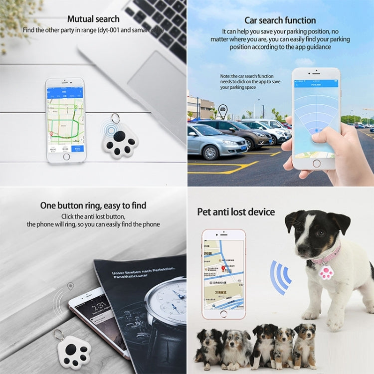 HYC09 Mini Pet Smart Wear GPS Haustier Bluetooth-Locator-Tracker