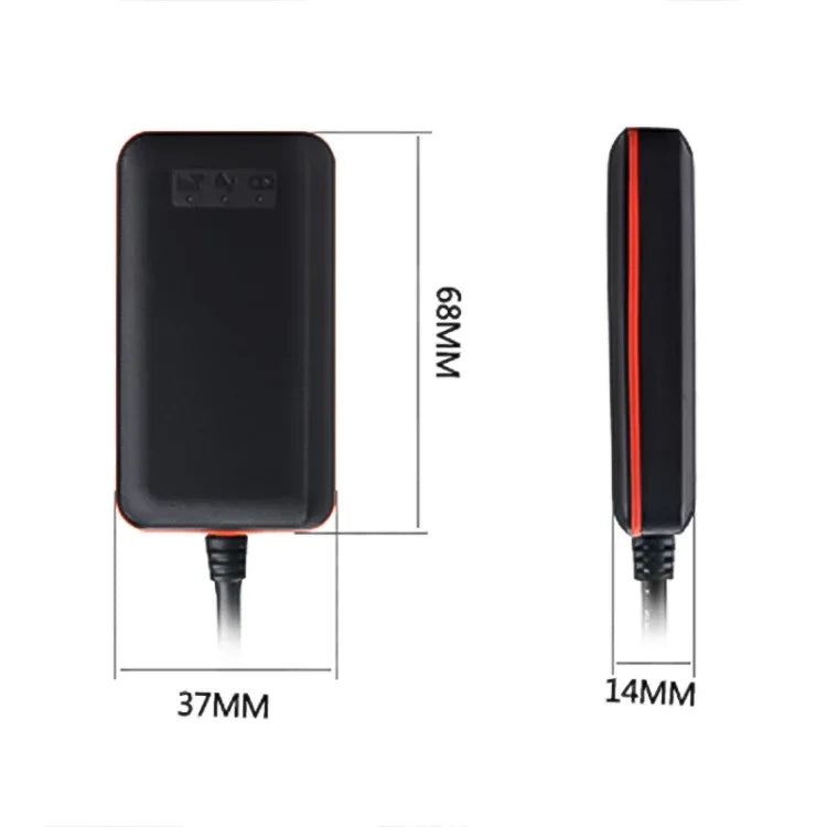 TK108 2G 2PIN Echtzeit Auto LKW Fahrzeug GPS Tracker, unterstützt AGPS, 2PIN