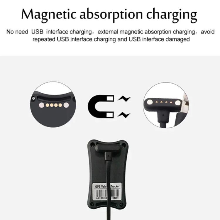 TK200 2G IP67 Wasserdichtes GPS / GPRS / GSM Ortungsgerät für Personen / Güter / Haustiere / Taschen, Haustierhalsband, Echtzeit-Ortungsgerät, TK200