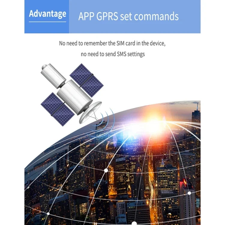 TK202A 2G Auto-LKW-Fahrzeugortungs-GSM-GPRS-GPS-Tracker mit AGPS-Unterstützung, Batteriekapazität: 6500 MA, 2G 6500 mAh