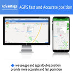TK203 4G GPS / GPRS / GSM Personen- / Waren- / Haustier- / Taschenortungsgerät mit Echtzeit-Tracking-Funktion für Haustierhalsbänder, TK203