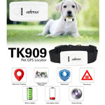 TK-909 GPS / GPRS / GSM Haustier-Ortungsgerät mit Echtzeit-Tracking-Funktion für Haustiere, TK-909