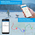TK-909 GPS / GPRS / GSM Haustier-Ortungsgerät mit Echtzeit-Tracking-Funktion für Haustiere, TK-909