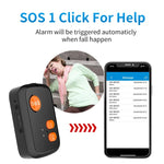 V51 A Stil IP67 Wasserdichter 4G LTE 3G 2G GSM SOS-Notruftaste für Senioren, GPS-Tracker für Asien/Europa/Afrika/Australien, V51 A Stil