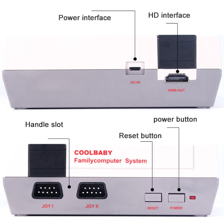 Retro Klassische TV Mini HDMI HD Videospielkonsole, eingebaut 600 Spiele, EU-Stecker, 600 Spiele (EU-Stecker), 600 Spiele (US-Stecker)