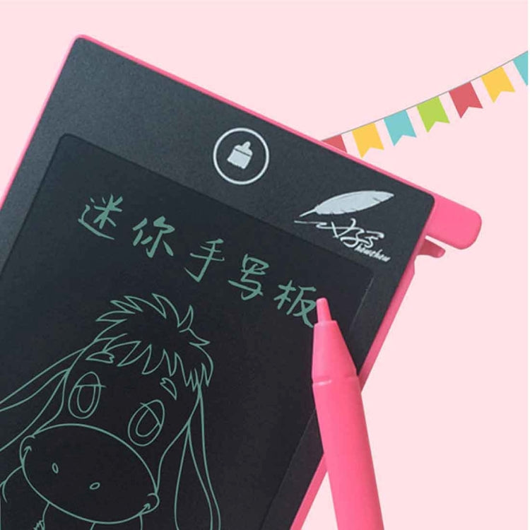 CHUYI 4,4 Zoll LCD-Schreibtafel Tragbare Elektronische Schreib- und Zeichentafel Notizblöcke mit Stylus für Zuhause, Schule, Büro, 4,4 Zoll Pink