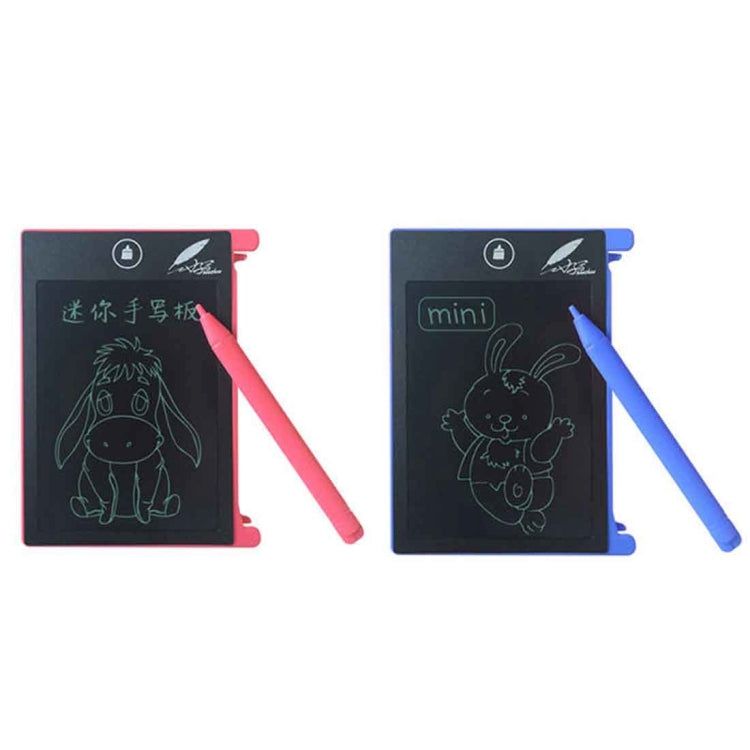 CHUYI 4,4 Zoll LCD-Schreibtafel Tragbare Elektronische Schreib- und Zeichentafel Notizblöcke mit Stylus für Zuhause, Schule, Büro, 4,4 Zoll Pink
