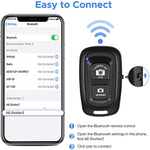 Doppeltaste Bluetooth Fernbedienung Kamera-Auslöser Selbstauslöser