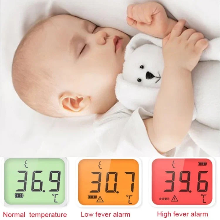 E122 Thermometer Ohr- und Stirnthermometer Digitales Infrarot-Thermometer für Baby, Kinder und Erwachsene 1-Sekunden-Messung, E122