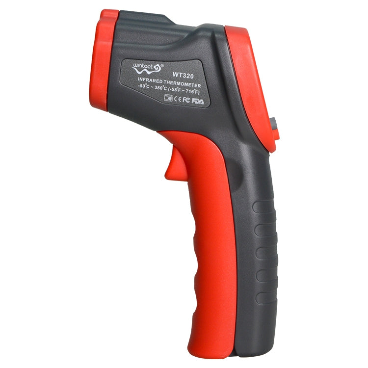 Wintact WT320 -50 Grad C~380 Grad C Handheld Tragbares Outdoor Berührungsloses Digitales Infrarot-Thermometer, WT320