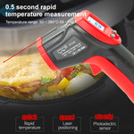 Wintact WT320 -50 Grad C~380 Grad C Handheld Tragbares Outdoor Berührungsloses Digitales Infrarot-Thermometer, WT320