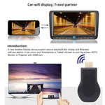 M4 Plus Kabelloser WiFi Display Dongle Receiver Airplay Miracast DLNA 1080P HDMI TV Stick für iPhone, Samsung und andere Android Smartphones, M4 Plus