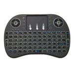Unterstützte Sprache: Arabisch i8 Air Mouse Kabellose Tastatur mit Hintergrundbeleuchtung und Touchpad für Android TV Box, Smart TV, PC, Tablet, Xbox 360, PS3 und HTPC/IPTV, Arabisch