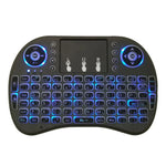 Unterstützte Sprache: Arabisch i8 Air Mouse Kabellose Tastatur mit Hintergrundbeleuchtung und Touchpad für Android TV Box, Smart TV, PC, Tablet, Xbox 360, PS3 und HTPC/IPTV, Arabisch