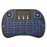 Unterstützte Sprache: Russisch. i8 Air Mouse Kabellose Tastatur mit Hintergrundbeleuchtung und Touchpad für Android TV Box, Smart TV, PC, Tablet, Xbox 360, PS3 und HTPC/IPTV, Russisch.