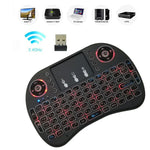 Unterstützte Sprache: Russisch. i8 Air Mouse Kabellose Tastatur mit Hintergrundbeleuchtung und Touchpad für Android TV Box, Smart TV, PC, Tablet, Xbox 360, PS3 und HTPC/IPTV, Russisch.