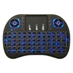 Unterstützte Sprache: Taiwanesisch i8 Air Mouse Kabellose Tastatur mit Hintergrundbeleuchtung und Touchpad für Android TV Box, Smart TV, PC, Tablet, Xbox 360, PS3 und HTPC/IPTV, Taiwanesisch
