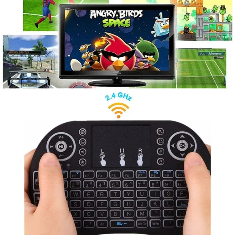 Unterstützte Sprache: Russisch. i8 Air Mouse Kabellose Tastatur mit Touchpad für Android TV Box, Smart TV, PC, Tablet, Xbox 360, PS3 und HTPC/IPTV.