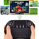 Unterstützte Sprache: Hebräisch i8 Air Mouse Kabellose Tastatur mit Touchpad für Android TV Box, Smart TV, PC, Tablet, Xbox 360, PS3 und HTPC/IPTV, Hebräisch