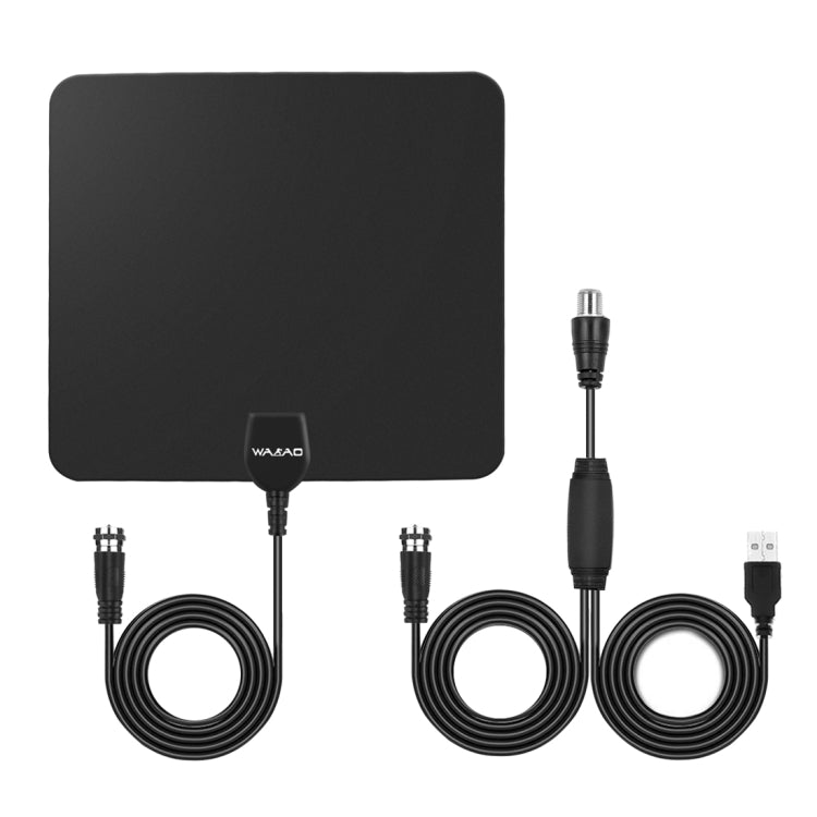 Ultrathin HD-Digital-TV-Antenne für den Innenbereich mit 80 km Reichweite und Verstärker