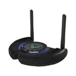 TX800 Optische Faser Bluetooth 5.0 Sender Empfänger Audio Adapter mit Dual-Antennen & OLED-Anzeige