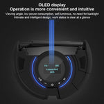 TX800 Optische Faser Bluetooth 5.0 Sender Empfänger Audio Adapter mit Dual-Antennen & OLED-Anzeige