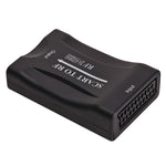 SCART zu HF Video Konverter, unterstützt HF 67.25MHz, 61.25MHz, SCART zu HF