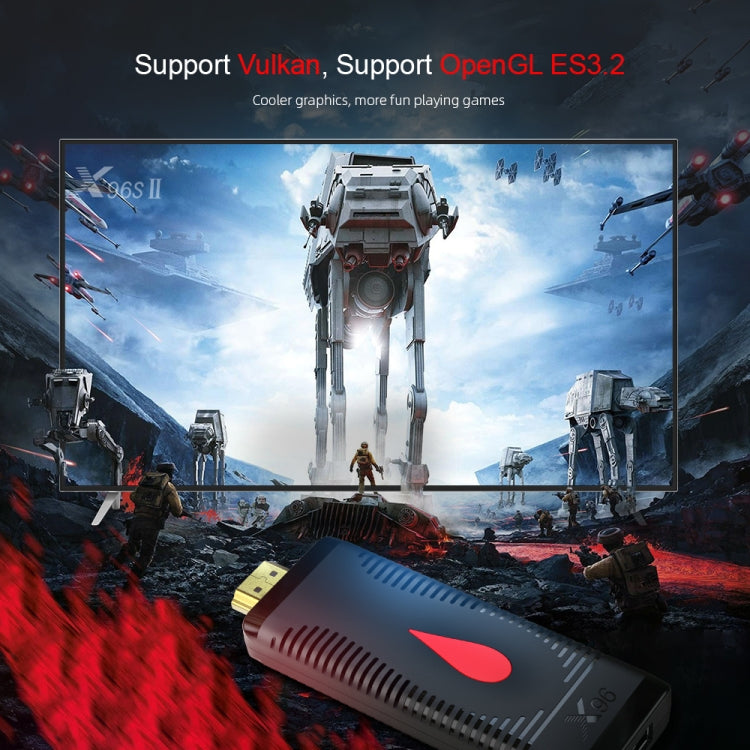 X96 S400 Android 10.0 Mini TV Stick, Allwinner H313 Quad Core ARM Cortex A53, 1 GB + 8 GB, unterstützt WiFi, HDMI, TF-Karte, USB, 1 GB + 8 GB