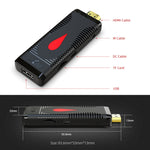 X96 S400 Android 10.0 Mini TV Stick, Allwinner H313 Quad Core ARM Cortex A53, 2GB + 16GB, unterstützt WiFi, HDMI, TF-Karte, USB, 2GB+16GB