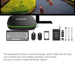 R69 1080P HD Smart TV BOX Android 4.4 Mediaplayer mit Fernbedienung, Quad-Core Allwinner H3, RAM: 1GB, ROM: 8GB, 2.4G WiFi, LAN, EU-Stecker, 1GB+8GB