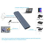 Z46 HDMI + Mikrofon + Audio + USB Video-Capture-Karte mit Schleife, Z46