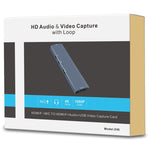Z46 HDMI + Mikrofon + Audio + USB Video-Capture-Karte mit Schleife, Z46