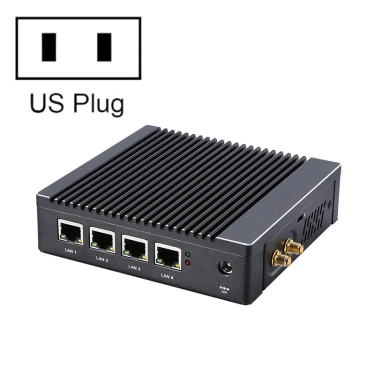 K660G4 Windows- und Linux-System-Mini-PC, Intel Celeron Prozessor N2840 Quad-Core 2 MB Cache, 1,83 GHz, bis zu 2,25 GHz, 8 GB RAM + 128 GB SSD, US-Stecker, AU-Stecker, EU-Stecker, UK-Stecker, US-Stecker