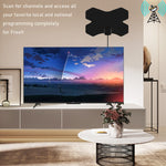 MYC-HDTV050 X Shield 25dB 4K HDTV Antenne, Empfangsbereich: 150 Meilen, MYC-HDTV050