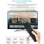 G20S 2,4-GHz-Air-Mouse-Fernbedienung mit Fidelity-Spracheingabe, IR-Lernfunktion und 6-Achsen-Gyroskop für PC, Android-TV-Box, Laptop und Projektor, G20S