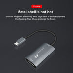 Z29A HDMI-Buchse auf USB-C / Typ-C-Stecker Video-Audio-Aufnahmegerät, Z29A