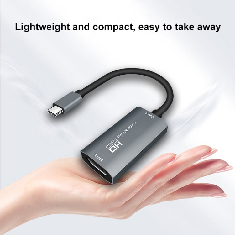 Z29A HDMI-Buchse auf USB-C / Typ-C-Stecker Video-Audio-Aufnahmegerät, Z29A