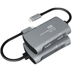 Z30A HDMI-Buchse + Mikrofon auf HDMI-Buchse + Audio + USB-C / Typ-C Video Capture Box, Z30A