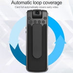 B18 Rückenclip Design 1080P HD-Kameraaufnahme-Stift, unterstützt Bewegungserkennung / Infrarot-Nachtsicht / 180 Grad Rotation Kamera / TF-Karte