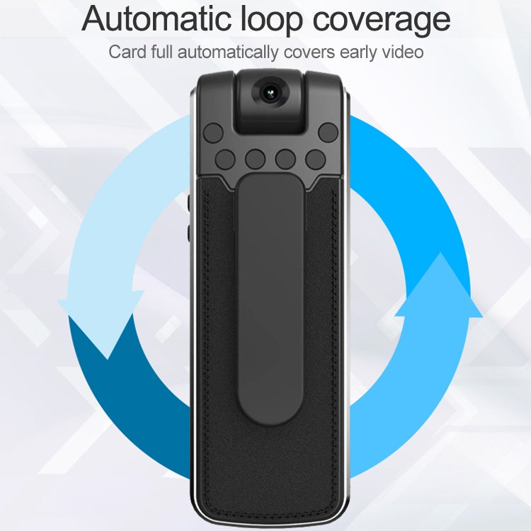 B18 Rückenclip Design 1080P HD-Kameraaufnahme-Stift, unterstützt Bewegungserkennung / Infrarot-Nachtsicht / 180 Grad Rotation Kamera / TF-Karte