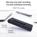 B19 Rückenclip Design 1080P HD-Kamera Videorekorder, unterstützt Bewegungserkennung / Infrarot-Nachtsicht / 180 Grad Rotation Kamera / TF-Karte / OTG