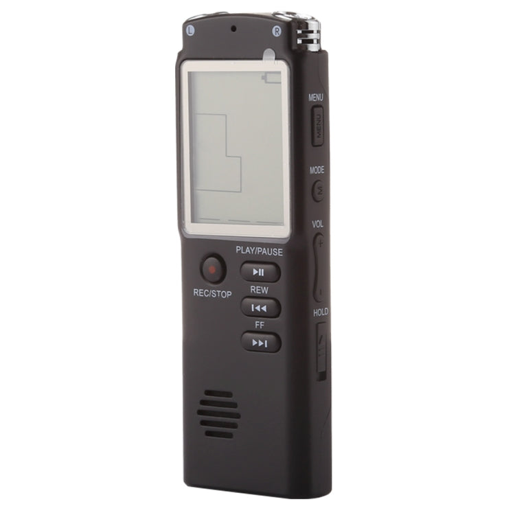 VM113 Tragbarer Audio-Voice-Recorder, 8GB, unterstützt Musikwiedergabe / LINE-IN & Telefonaufzeichnung