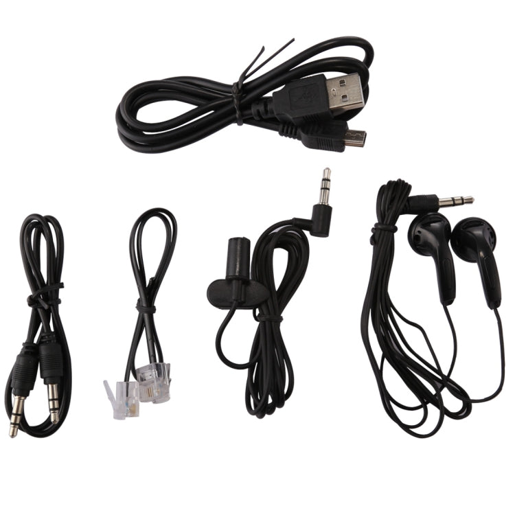 VM113 Tragbarer Audio-Voice-Recorder, 8GB, unterstützt Musikwiedergabe / LINE-IN & Telefonaufzeichnung