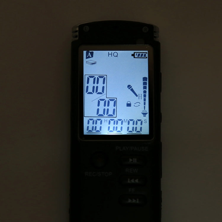 VM113 Tragbarer Audio-Voice-Recorder, 8GB, unterstützt Musikwiedergabe / LINE-IN & Telefonaufzeichnung